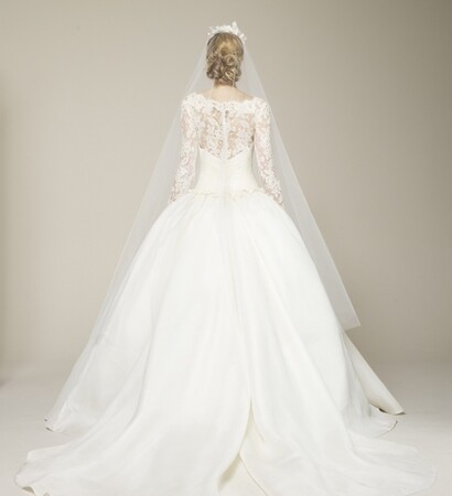 feminine, Marchesa and wedding dress
