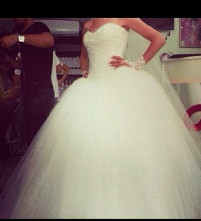 fluffy, bride and white
