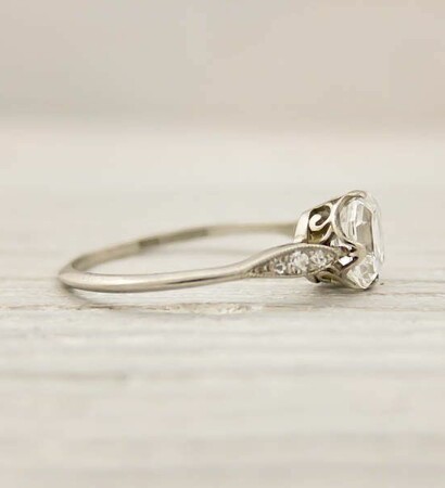 vintage, jewelry and platinum