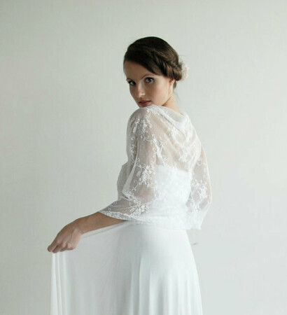 bridal shrug, bridal accessories and bridal bolero