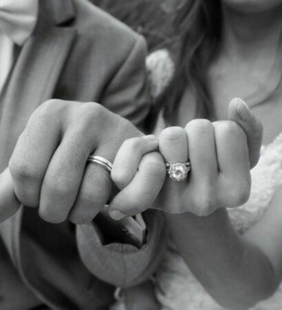 together, couple and pinky promise