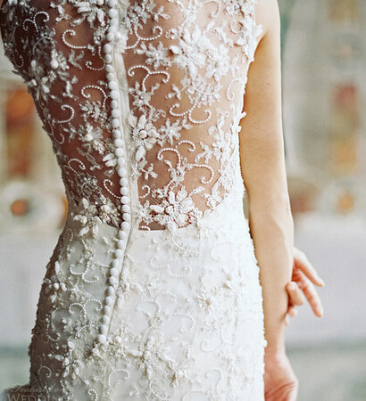 floral, wedding gown and lace