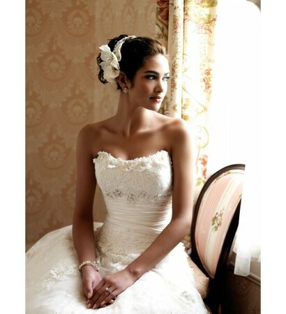 bidice, softly and ball gown