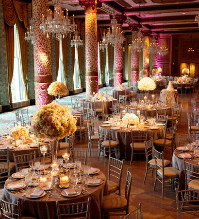 drake hotel chicago, pin light and wedding design ideas