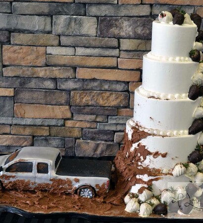 truck, cake and country cake