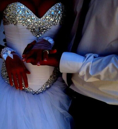 wedding dress, beautiful and smoking