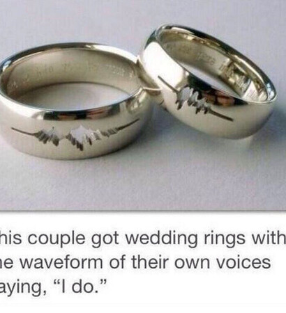 rings, love and I DO