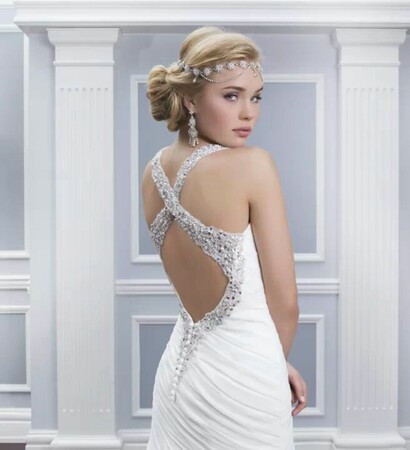 wedding dresses, girl and dress