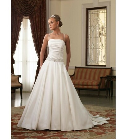 taffeta, straps and spaghetti