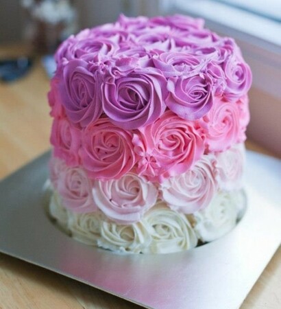 party, cake and purple