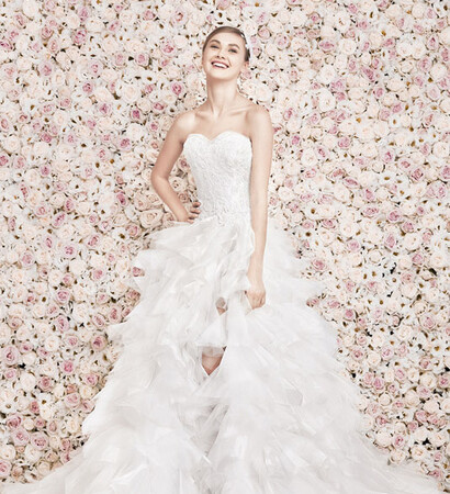 wedding dress and en
