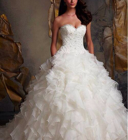 white, bigday and dress