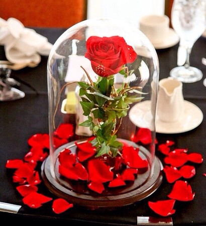 disney wedding, princess wedding and rose