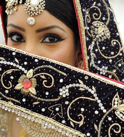 desi, india and makeup