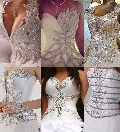 heart, dress and silver