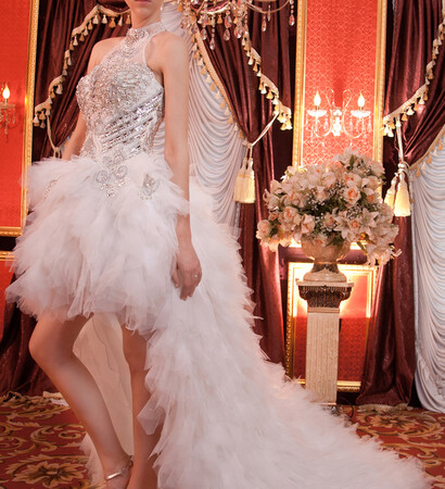 girly, fashion and wedding dress