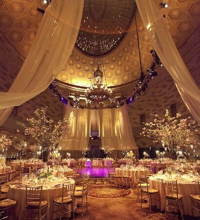 reception, romantic and luxury
