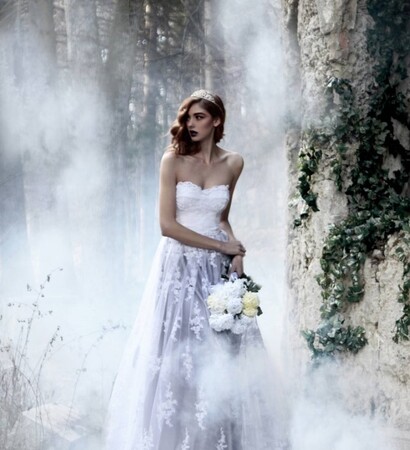 wedding dress, dress and fashion