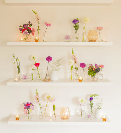 made from scratch, flowers and event styling