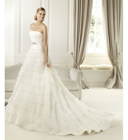 chapel train, bridal gown and taffeta