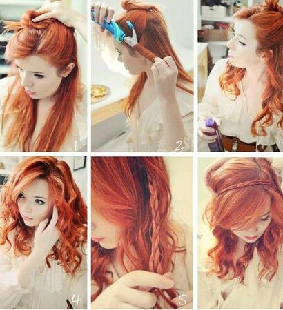 hairstyle ideas, diy and wedding hairstyle