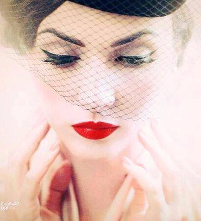 fascinator, beauty and netz