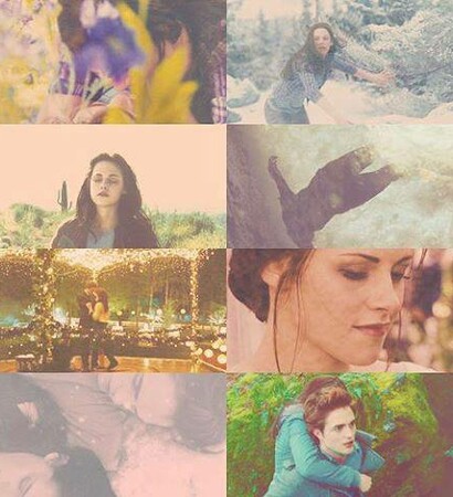 bella swan, robert pattinson and couple