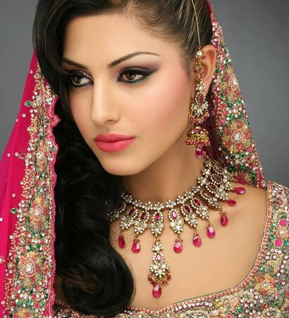 glitter, diamonds and eye makeup