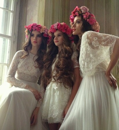 white, red and women