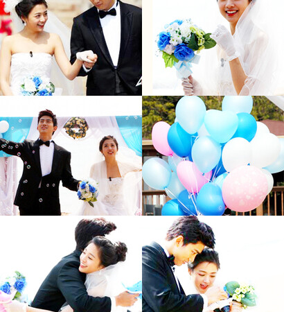 blue, taecgui and balloon