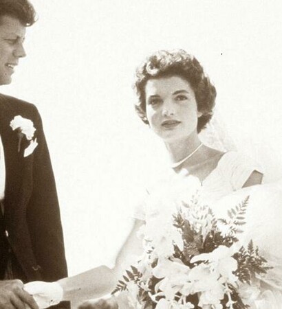 flowers, JFK and old fashion