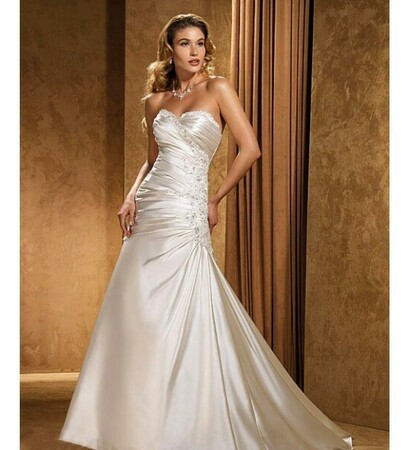 wedding dress and en
