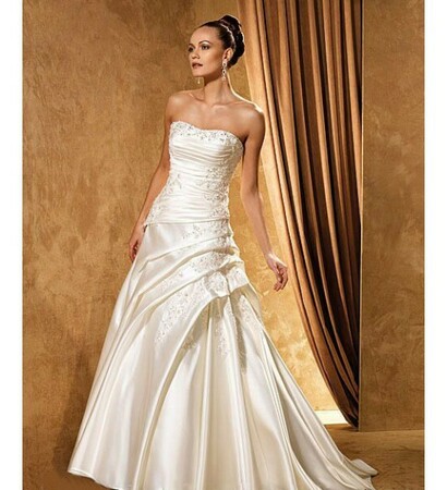 wedding dress and en