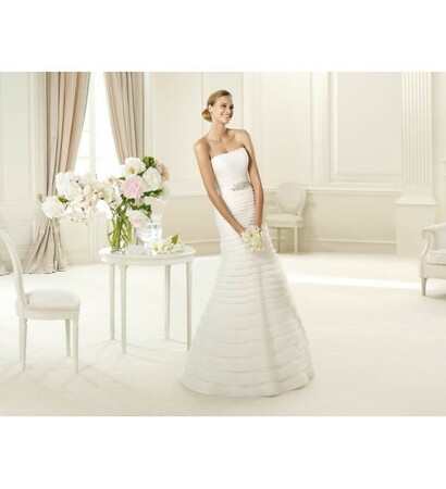 bridal, elegant and wedding dress