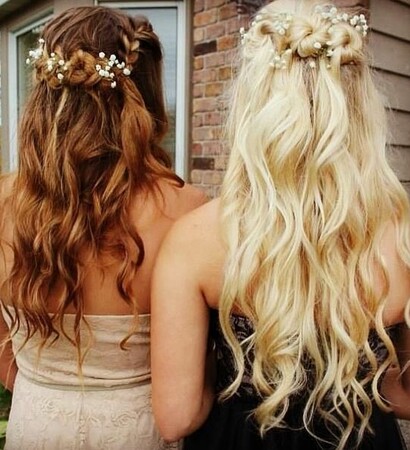 spring, pretty and hair
