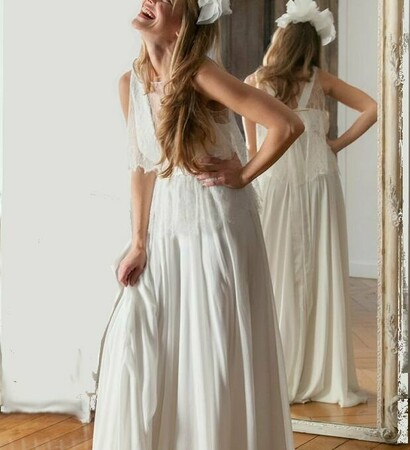 bynparis, wedding dress and robe de mariée