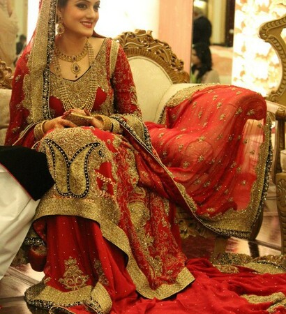 bridal makeup, pakistani dresses and wedding dresses 2014