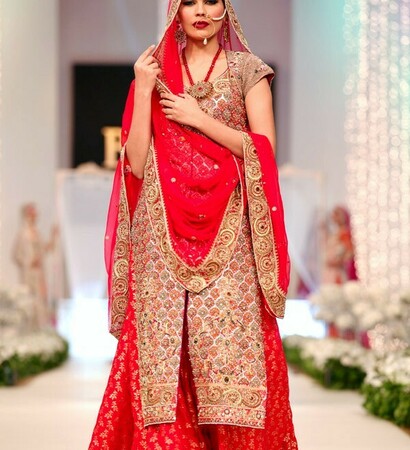 pakistani dresses, bridal dresses 2014 and bridal makeup