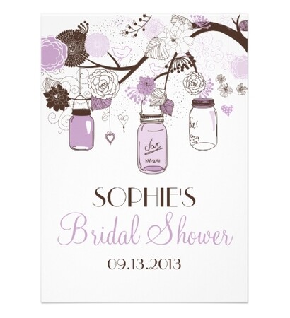 mason jar wedding, free invitation templates and personalized invitations
