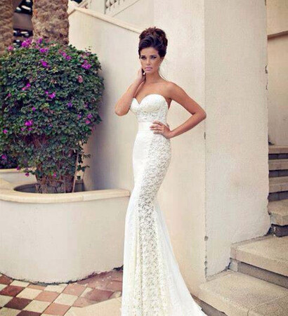 long white dress, dress and love