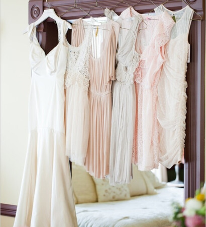 bridesmaid dress, vintage and wedding dress