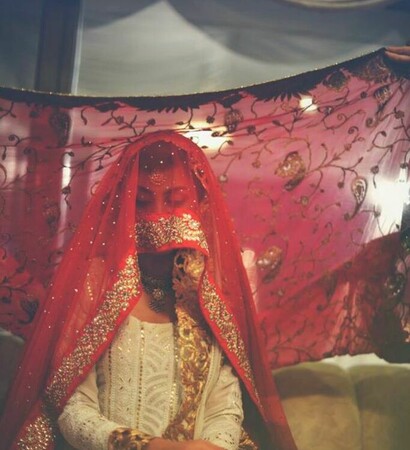 pakistani, pakistani wedding and veil
