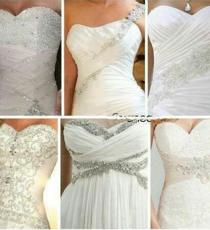 white, lovely and dress