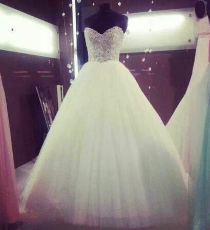wedding dress, clothes and shopping