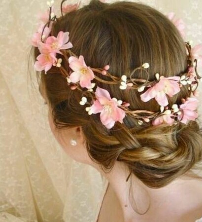 headdress, vintage and flower