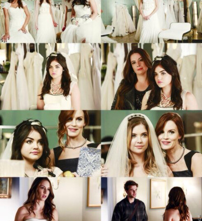 aria, mums and pretty little liars