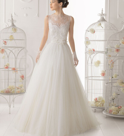 dress, bridal and aire barcelona