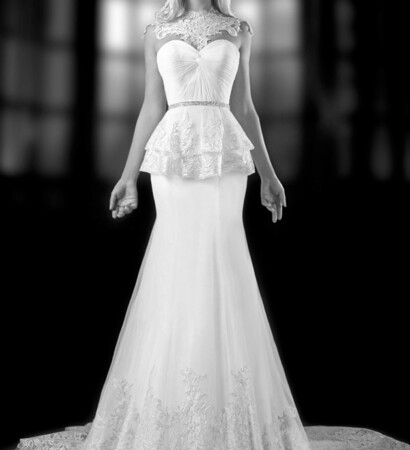 wedding dress and en