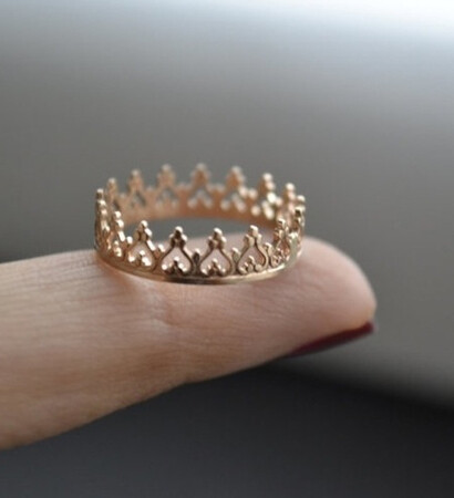 crown, heart and love