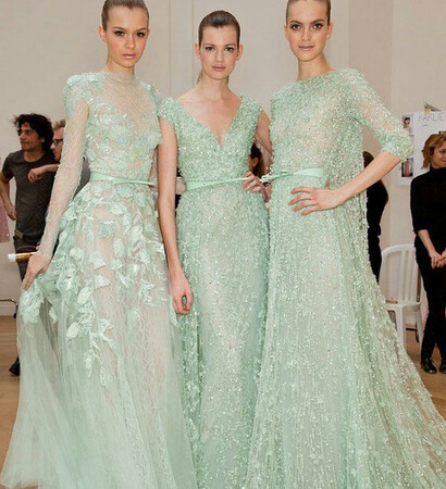 girls, eliesaab and mint